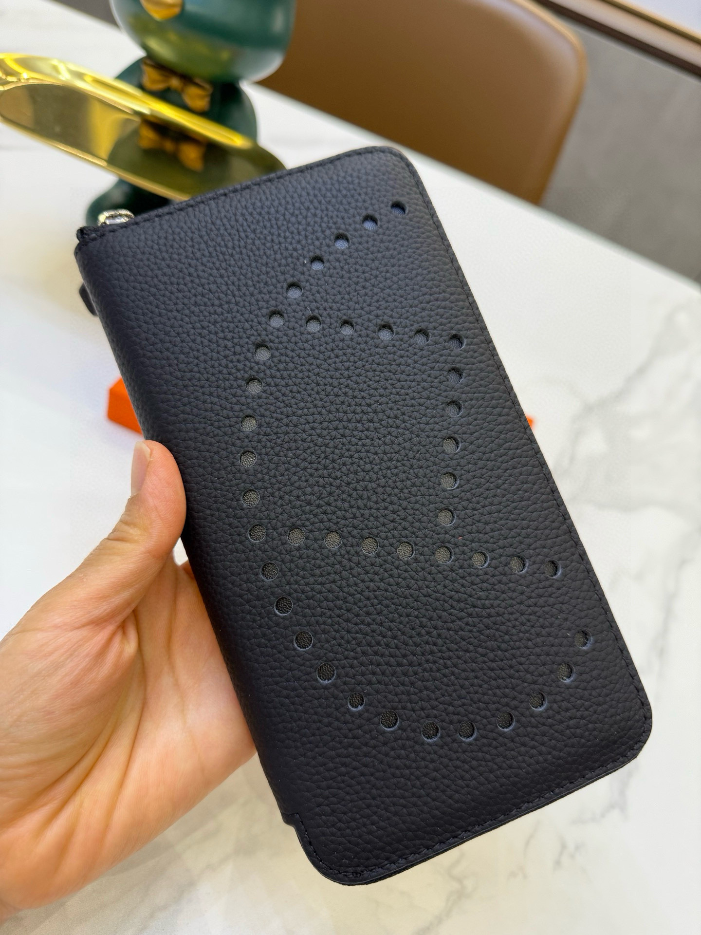 📢📢📢p95 5123 爱马仕经典款 钱包两折款 💕里外全牛皮 简单百搭 手感超级👍