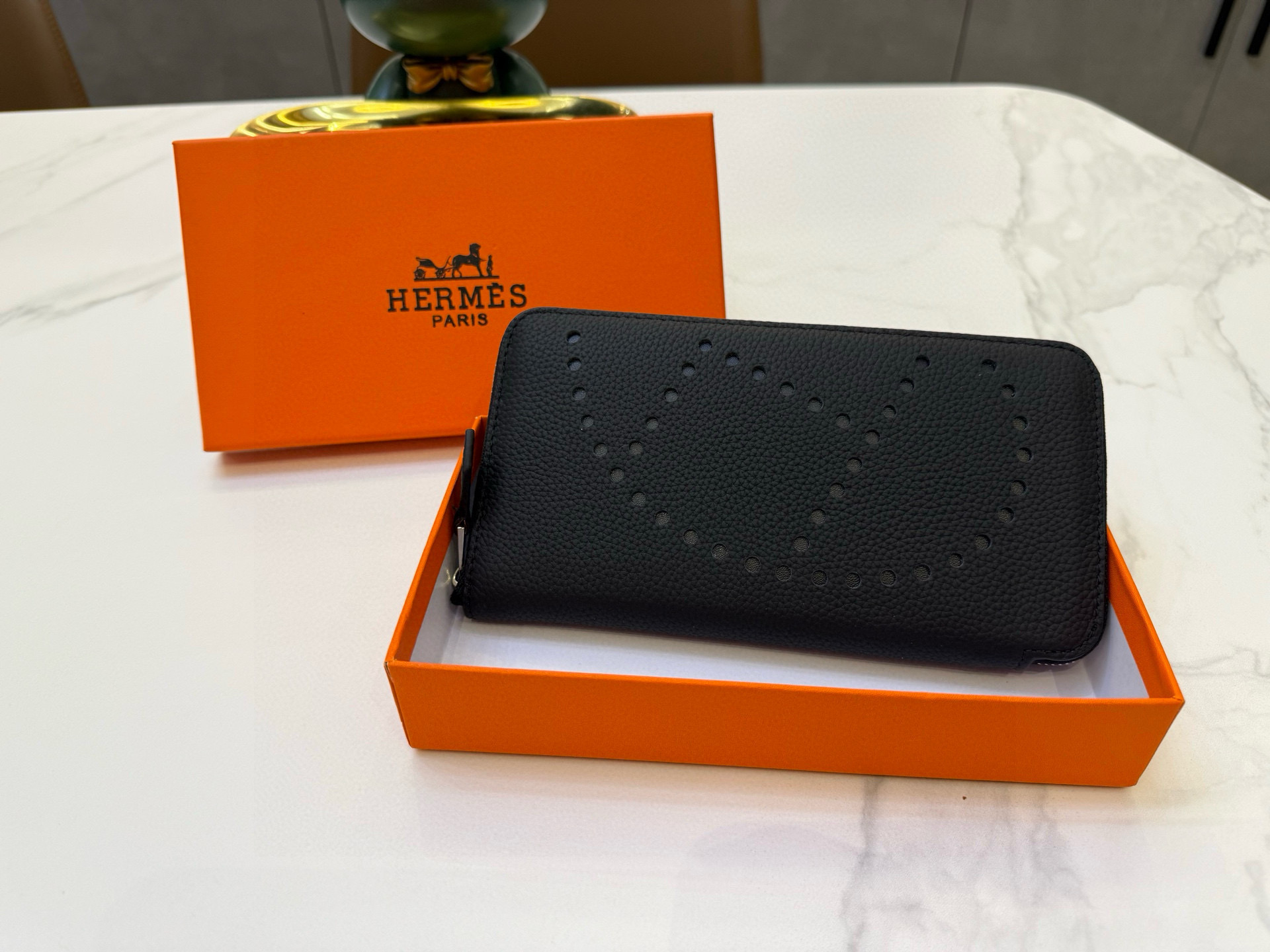📢📢📢p95 5123 爱马仕经典款 钱包两折款 💕里外全牛皮 简单百搭 手感超级👍