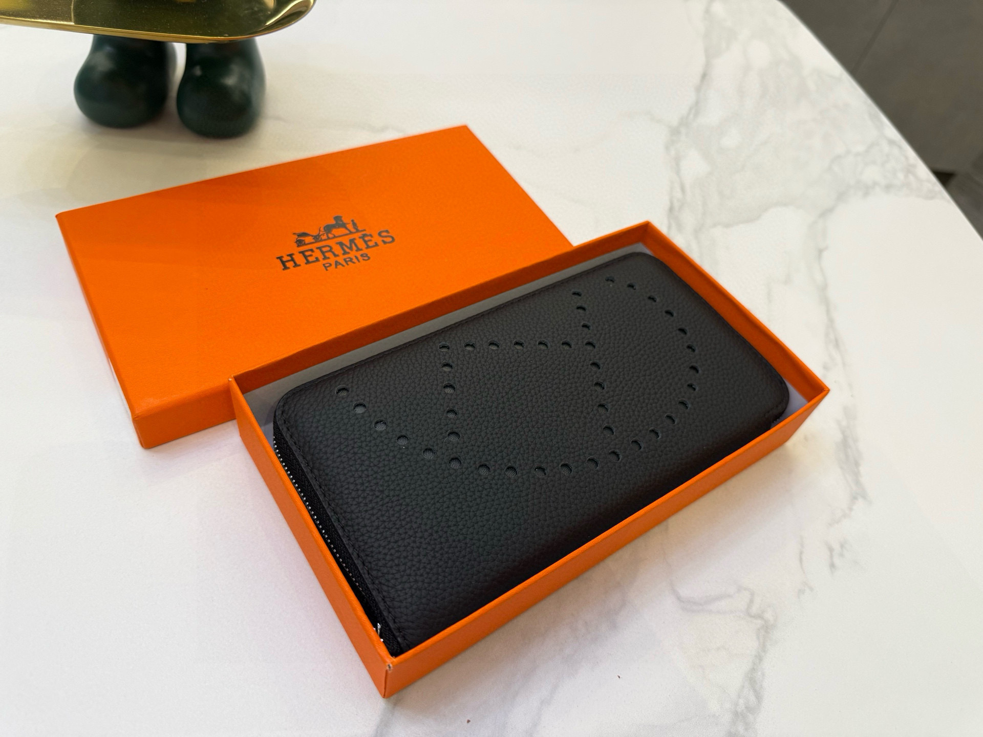 📢📢📢p95 5123 爱马仕经典款 钱包两折款 💕里外全牛皮 简单百搭 手感超级👍