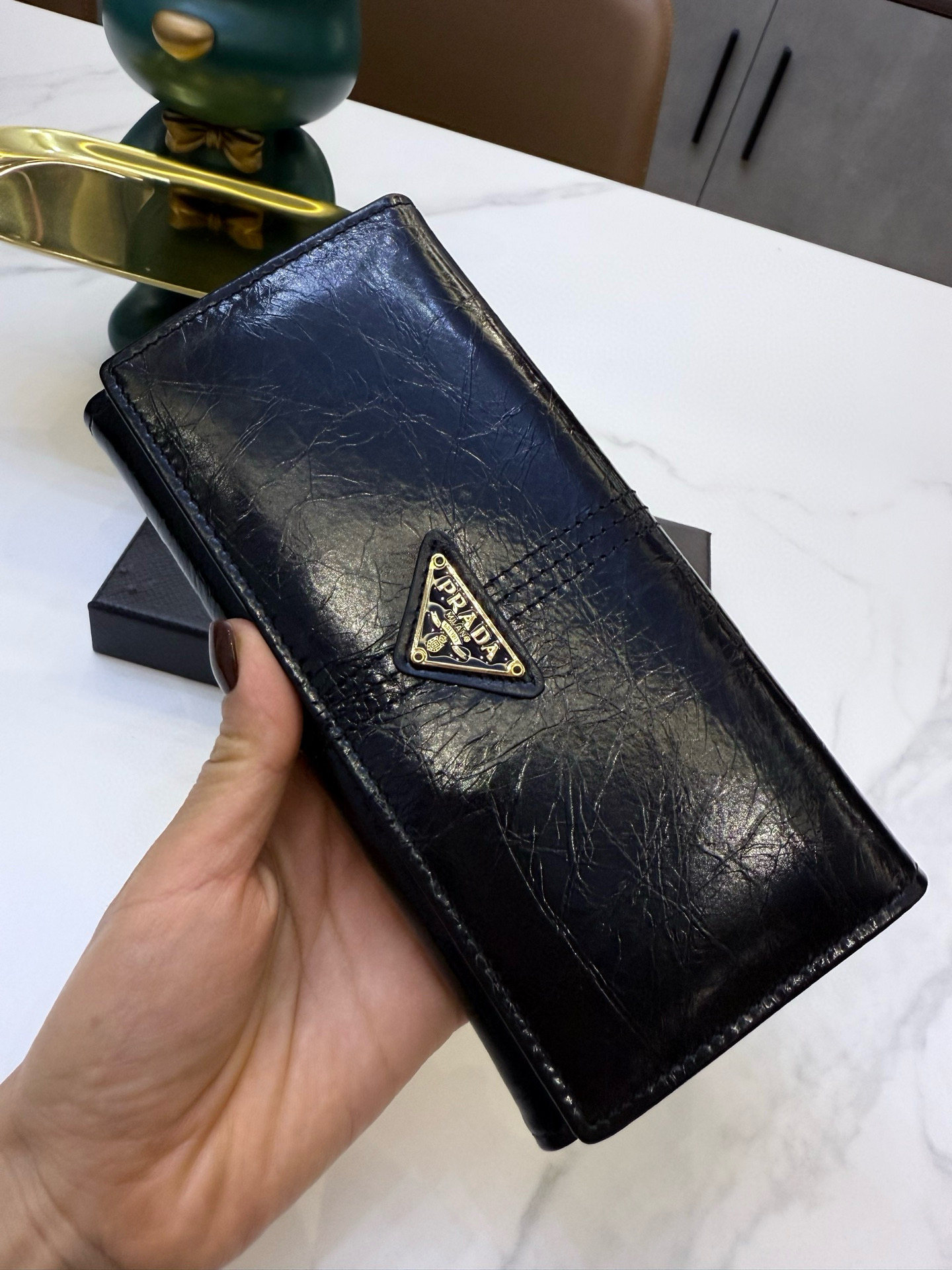 📢📢📢p95 8397 普拉达 专柜🔥爆款 女士钱包 两折款 💕里外全牛皮 1:1原单品质 简单百搭 大容量 💕超级美哦 💥19 10