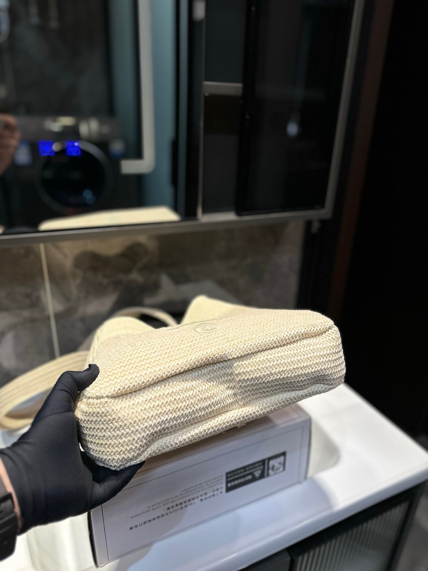 ❤️P130❤️ Prada普拉达新品 草编 夏季必备 太美啦 尺寸32.28