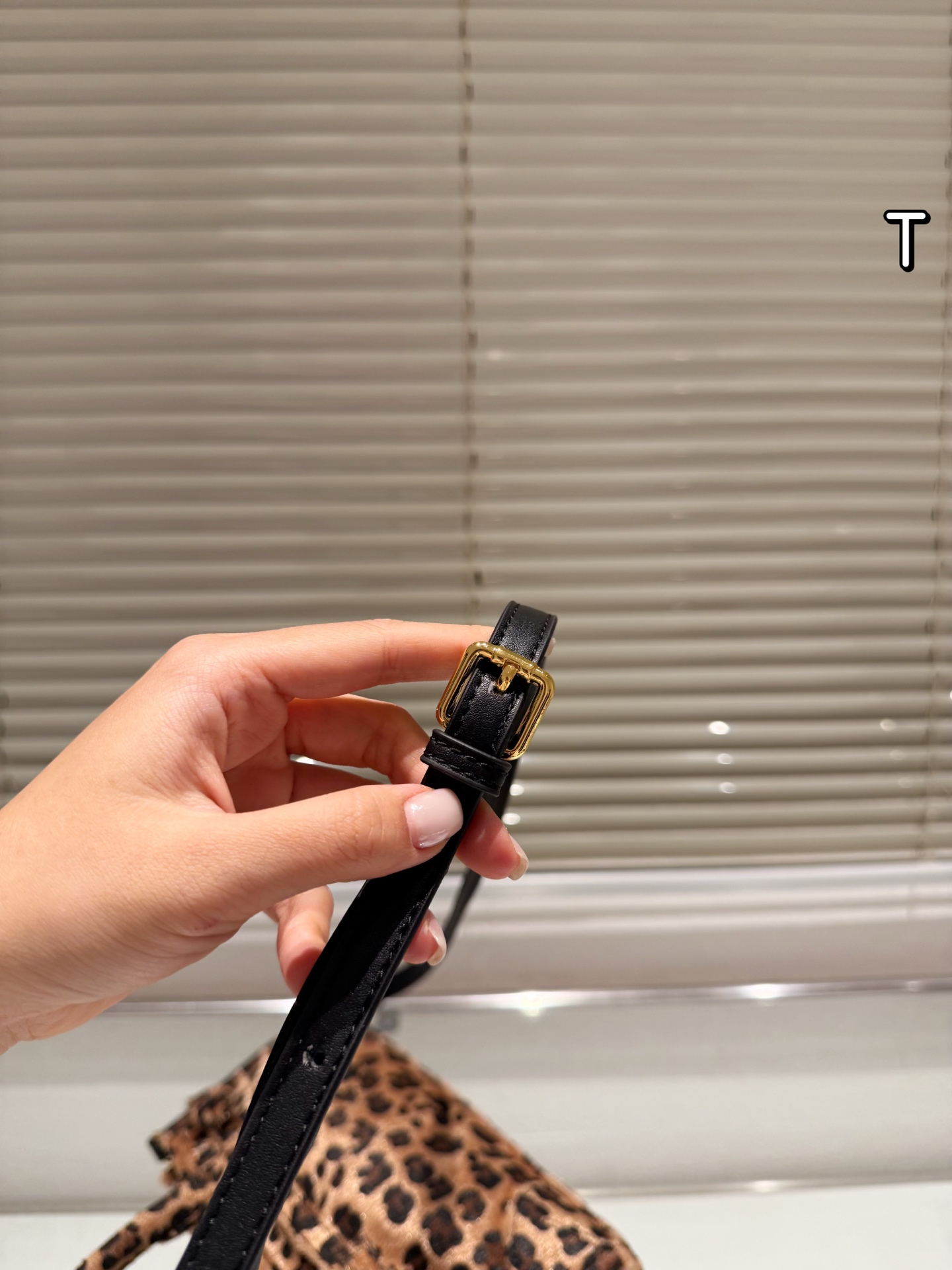 P160 Prada 普拉达Bonnie手袋 &Prada Bonnie手袋采用黑白奶牛纹压花小羊皮，触感柔软细腻，搭配标志性三角金属徽标，辨识度超高。，轻巧便携，配有可拆卸链条肩带，支持手提、单肩或斜挎多种背法。奶牛纹设计俏皮又时髦，秋冬搭配简约或亮色服饰都超出彩国，轻松提升造型亮点！ 迷你尺寸12&times;23.5x9cm