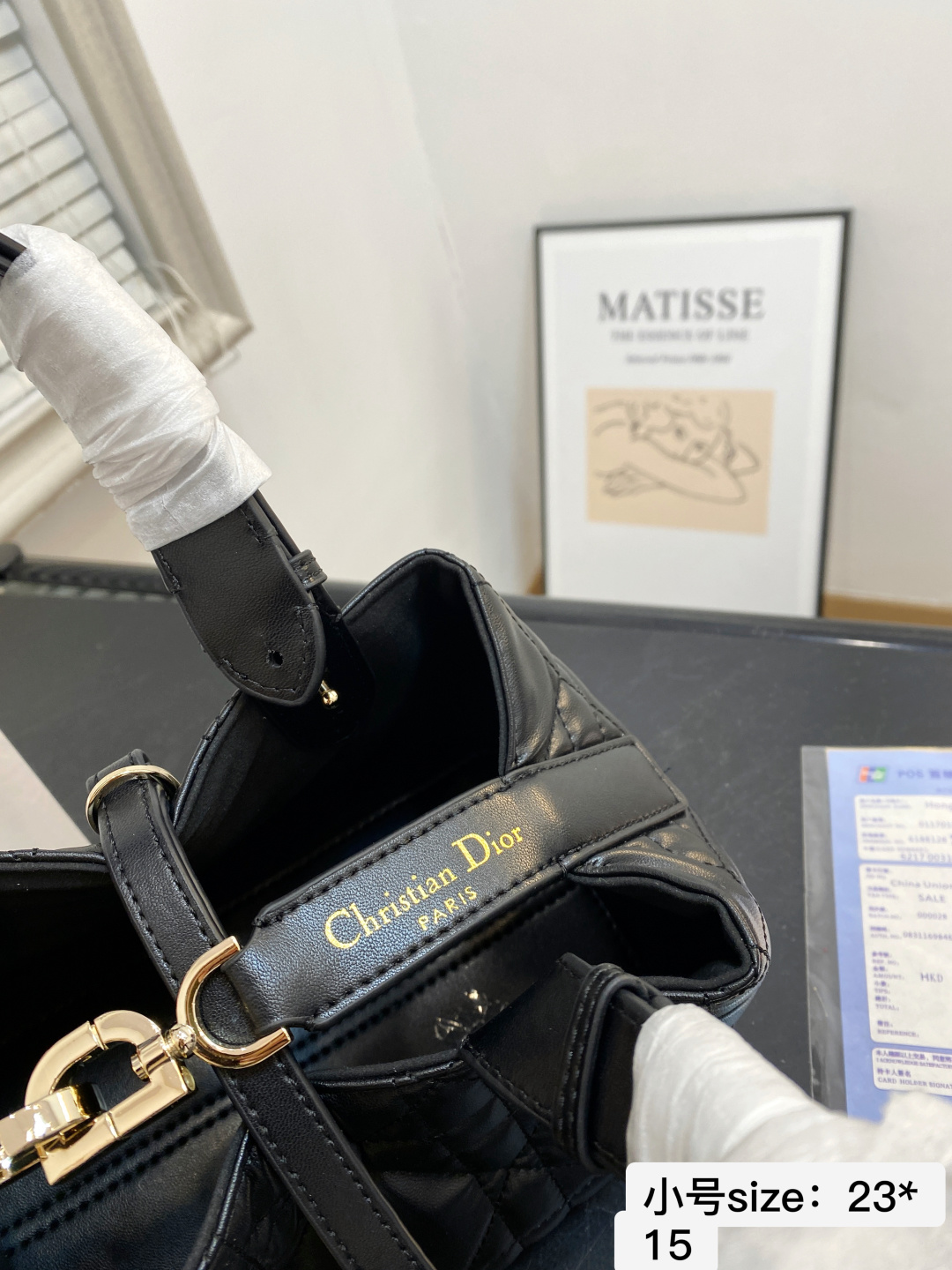 🅿️💰小号130 配折叠礼盒 【尺寸】23*15 迪奥DIOR Toujours购物袋 简直无法拒绝 超显气质 高级感十足 集美必入款 8848