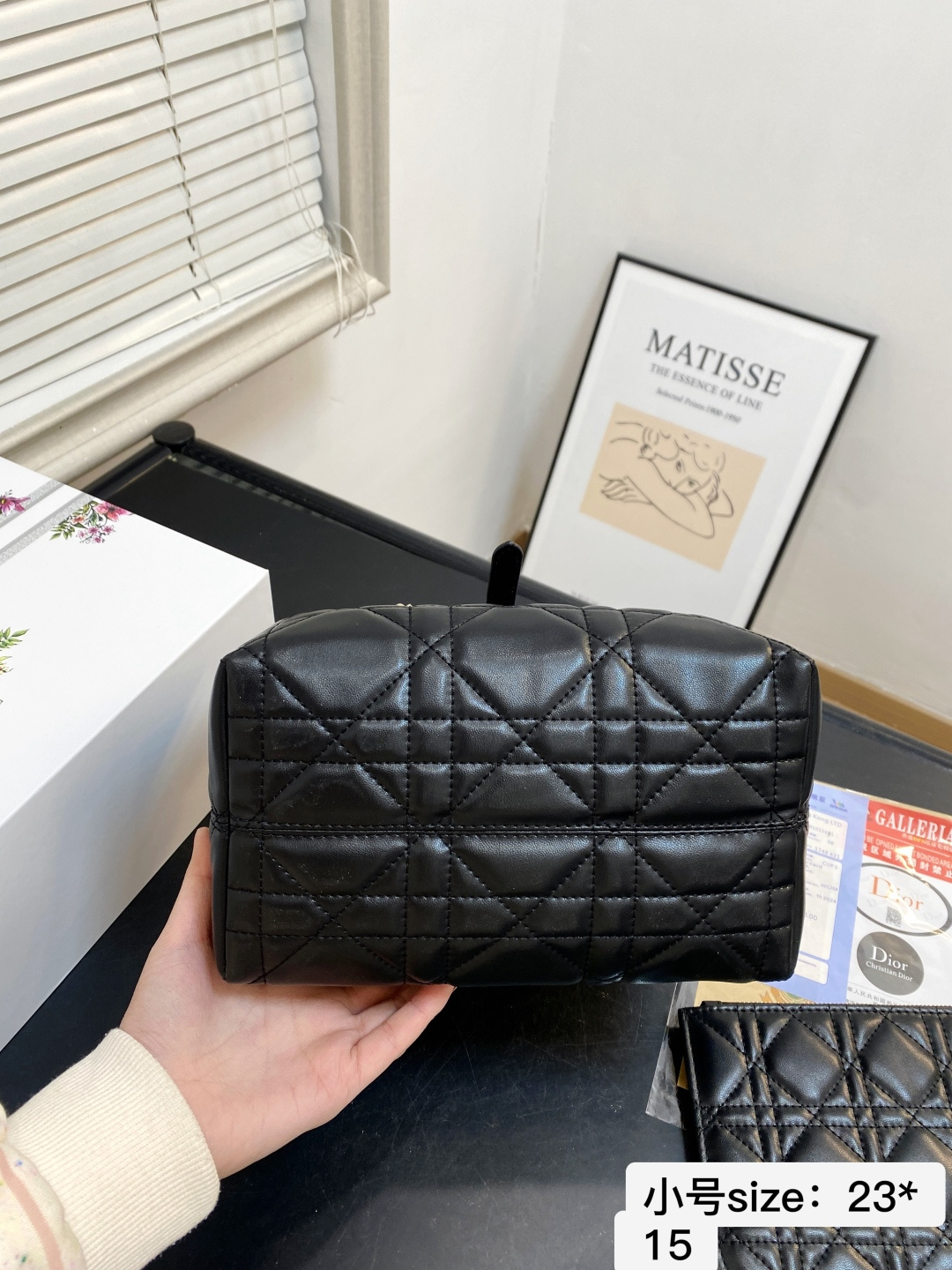 🅿️💰小号130 配折叠礼盒 【尺寸】23*15 迪奥DIOR Toujours购物袋 简直无法拒绝 超显气质 高级感十足 集美必入款 8848