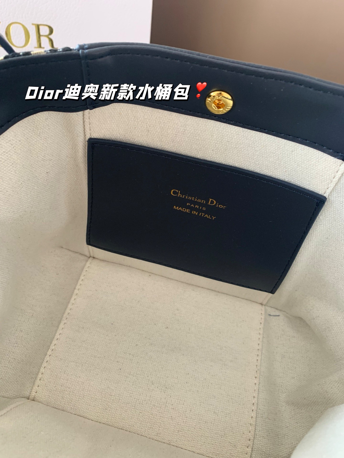 P170 Dior迪奥新款水桶包 高级感满满 经典中的经典 任何搭配都可轻松驾驭 尺寸19*20