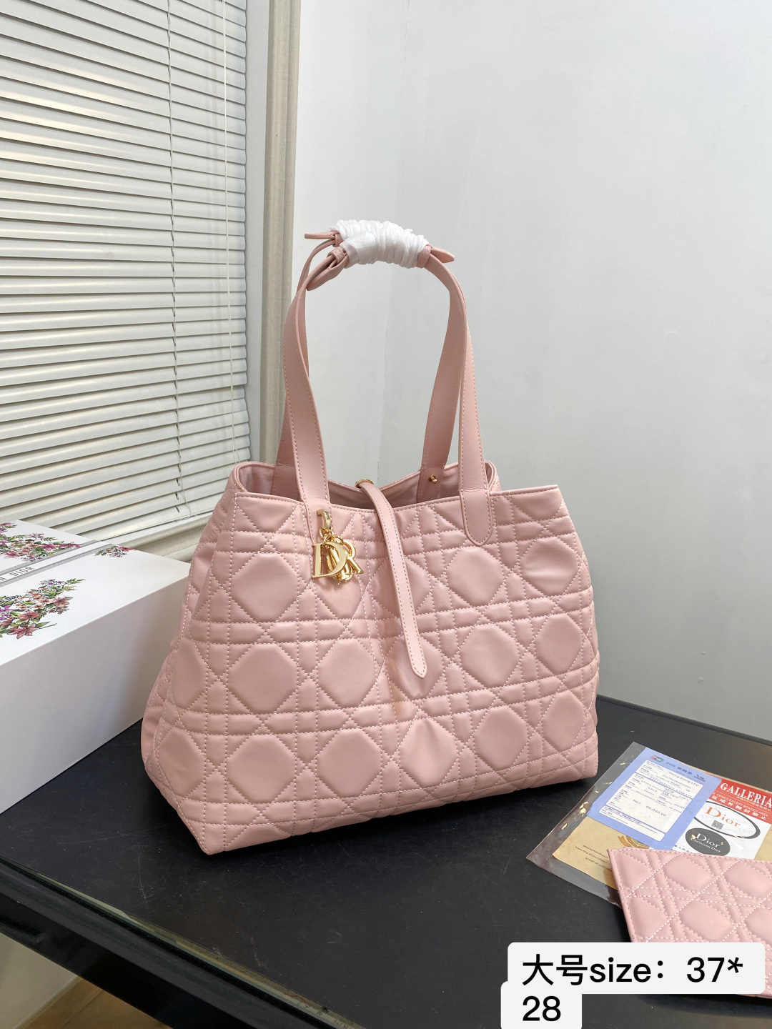🅿️💰大号150 配折叠礼盒 【尺寸】37*28 迪奥DIOR Toujours购物袋 简直无法拒绝 超显气质 高级感十足 集美必入款 8848
