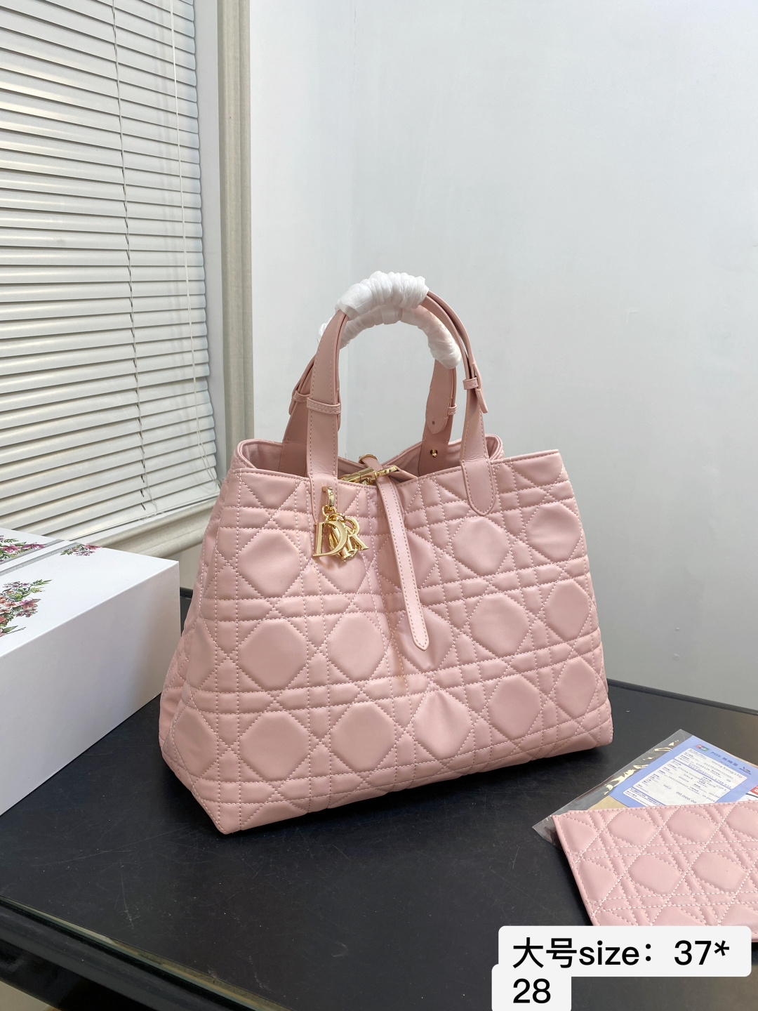 🅿️💰大号150 配折叠礼盒 【尺寸】37*28 迪奥DIOR Toujours购物袋 简直无法拒绝 超显气质 高级感十足 集美必入款 8848