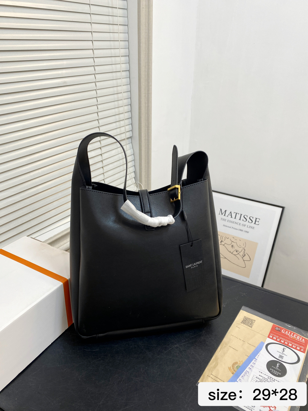 🅿️💰145 配折叠盒 尺寸29*28 圣罗兰 ysl hobo托特包 出行必备单品 超大容量哦！ 2269