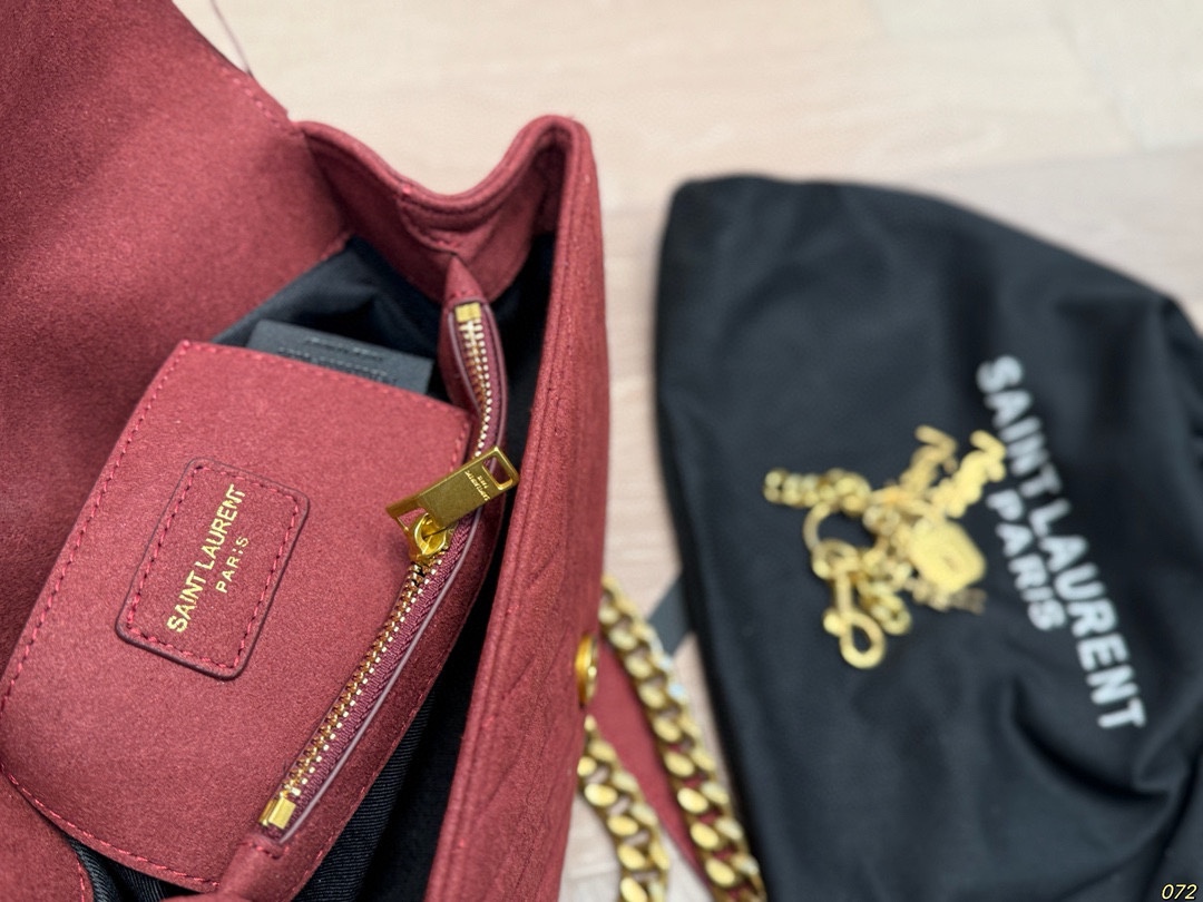 &yen;185飞机盒 圣罗兰 ysl流苏单肩包 很有复古的感觉 高级又不失优雅 超有氛围感 通勤 休闲 约会通通可搭 尺寸24 16