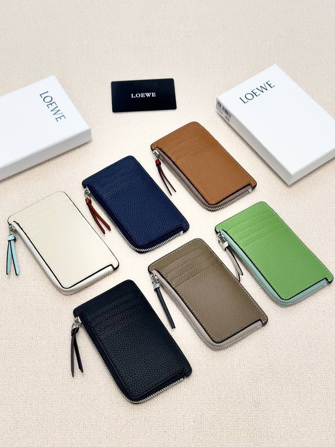 P85🎀🎀颜色 多色可选🎀尺寸 10x9🎀罗意威纯皮卡包 超级自留。两用卡包钱包👛卡位➕钞票位 特别实用