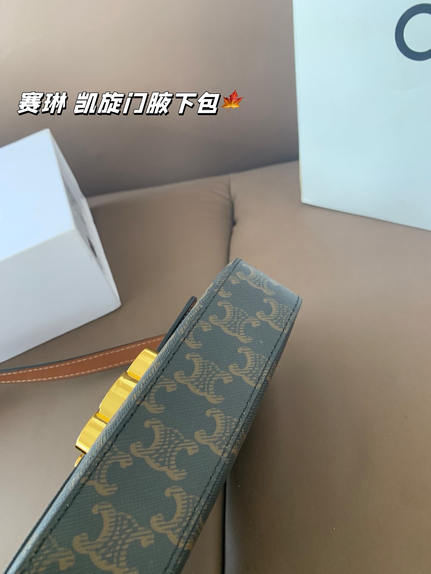 P140 赛琳 凯旋门腋下包 Celine满足日常所有需求 简直能装下整个世界 尺寸20*12折叠盒