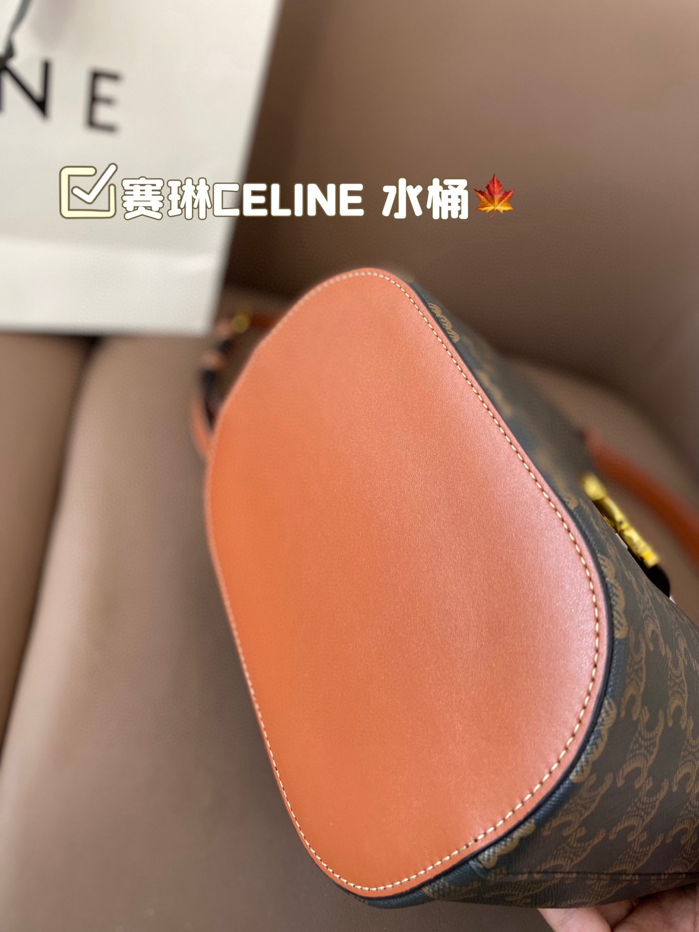 P170 赛琳CELINE 水桶包 复古优雅 满满的高级感 大小适中 容量感人 休闲正装皆可轻松驾驭 尺寸22*24