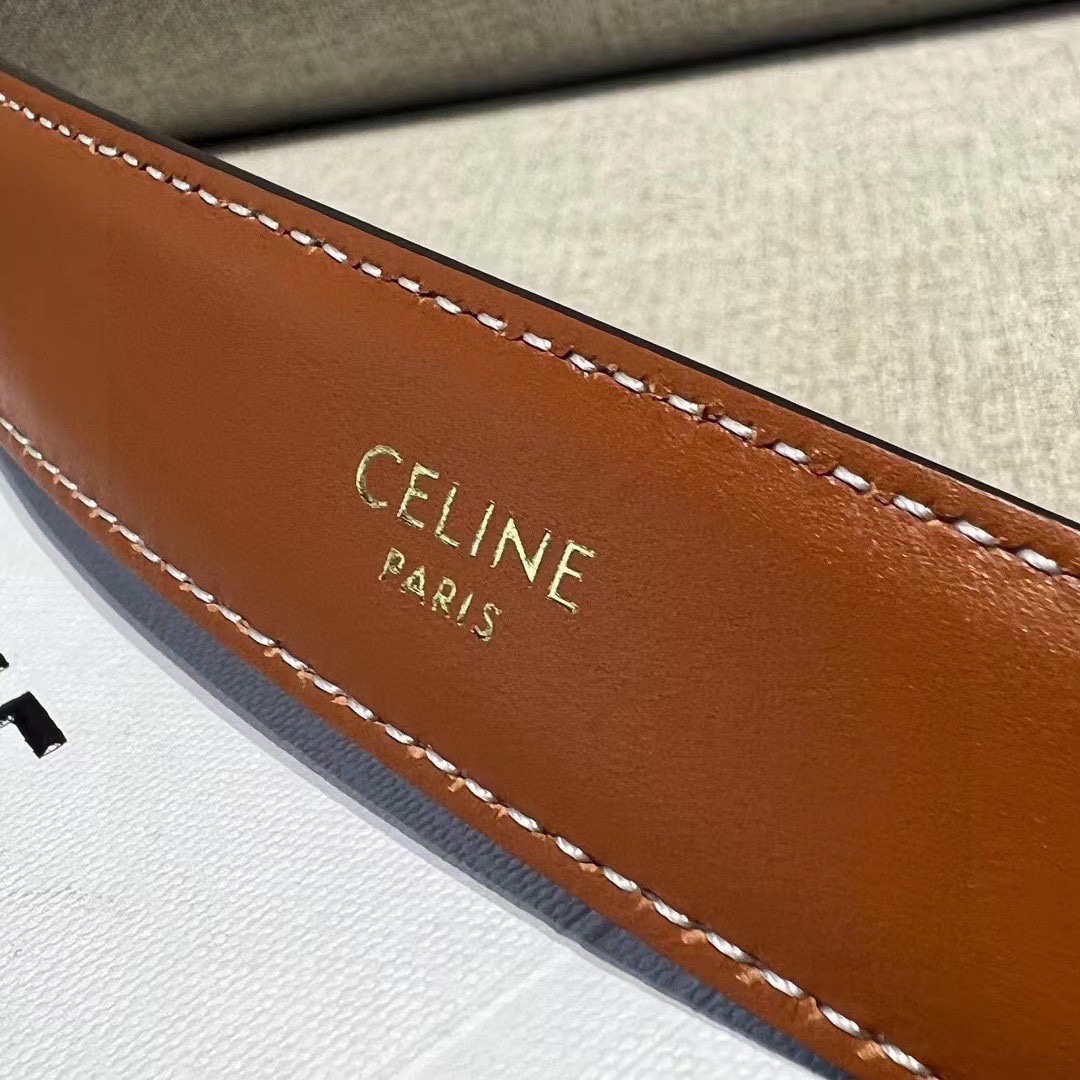 P90 顶级原厂正品级别,非市场普通品质,超火赛琳celine20上凯旋门腰带2.5mm精品 顶级进口制作,手感柔软细腻,上身效果超级好看