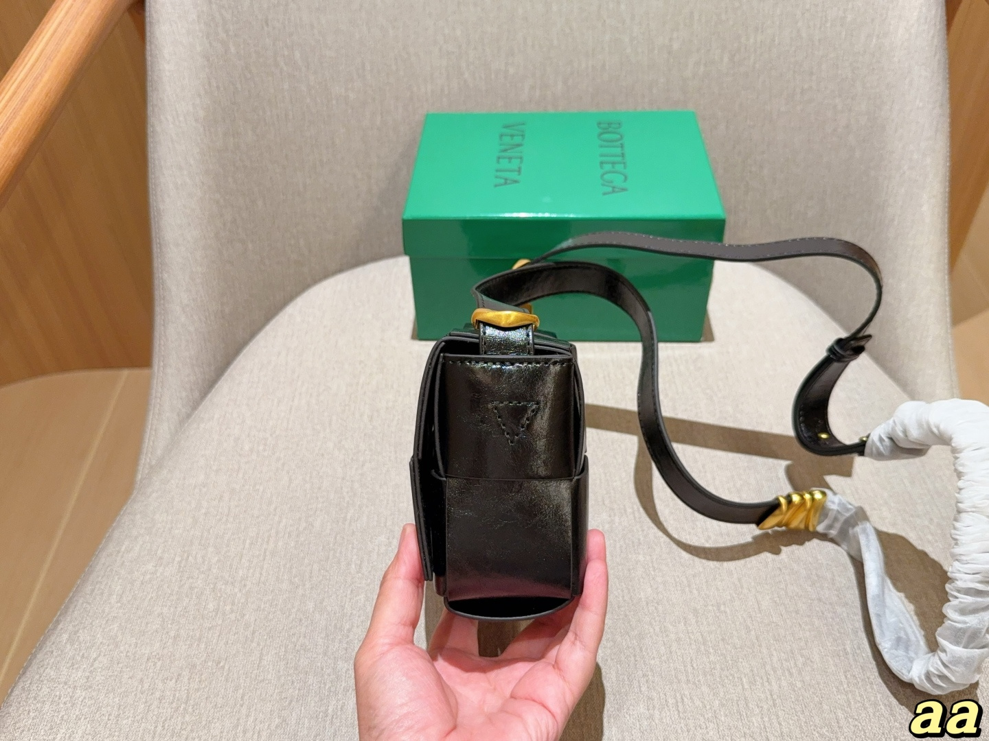 💰145 Bv蝶葆家 mini编织包6格小方包～单肩斜挎包～ 尺寸18&times;12&times;6 礼盒包装🎁