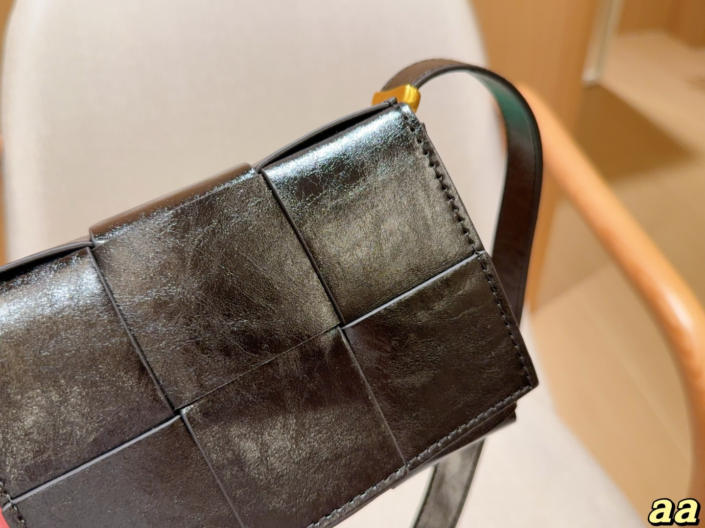 💰145 Bv蝶葆家 mini编织包6格小方包～单肩斜挎包～ 尺寸18&times;12&times;6 礼盒包装🎁