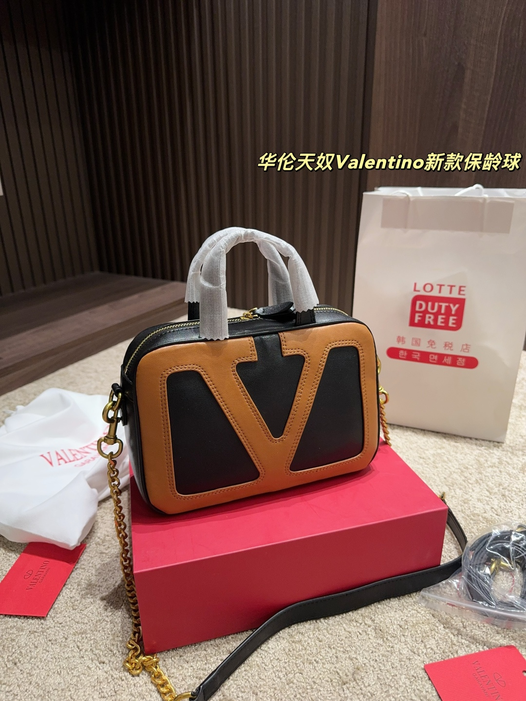 P190配盒⚠️尺寸23.16 华伦天奴Valentino新款保龄球