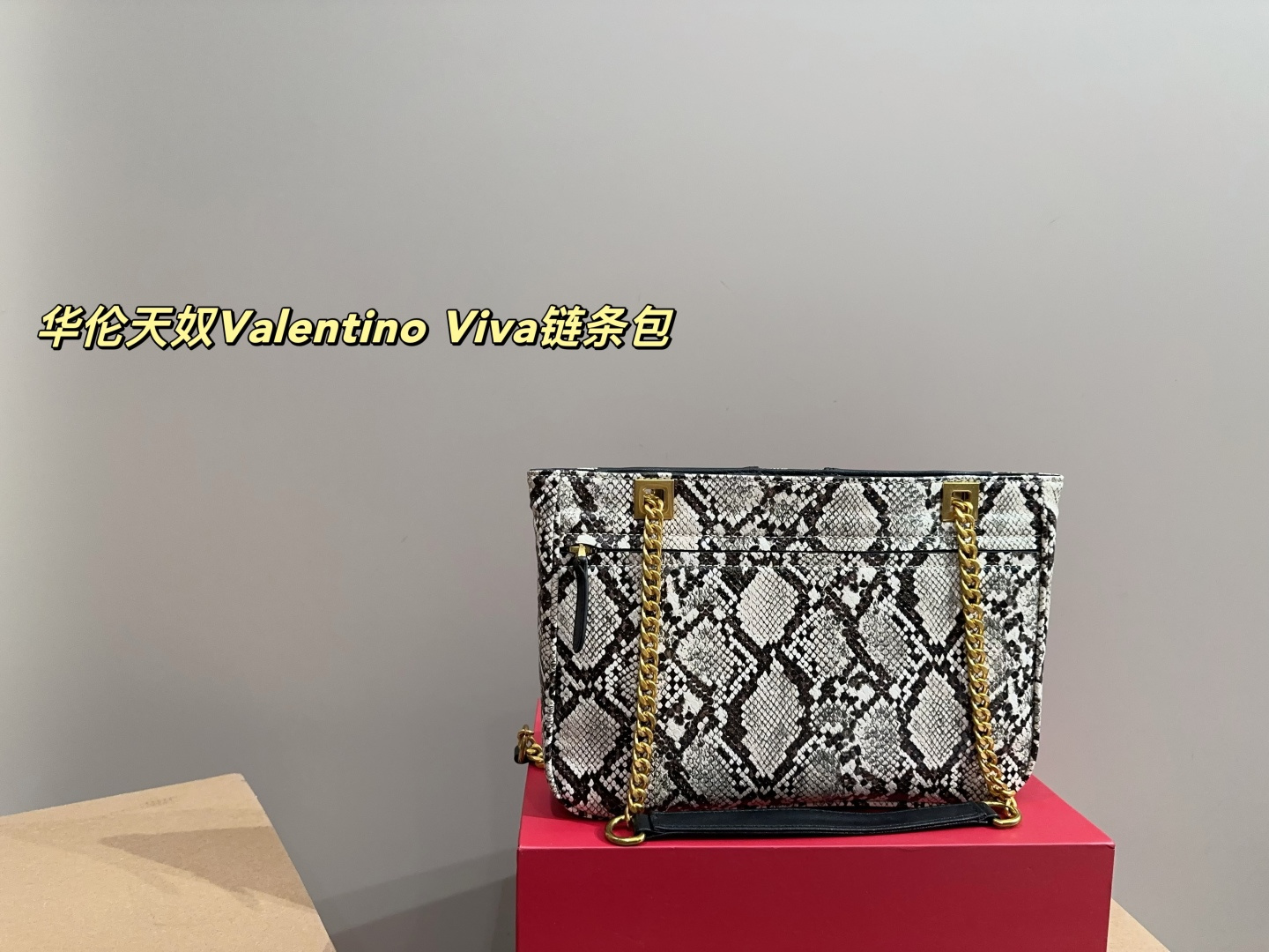 P205配盒⚠️尺寸26.19 华伦天奴Valentino Viva链条包