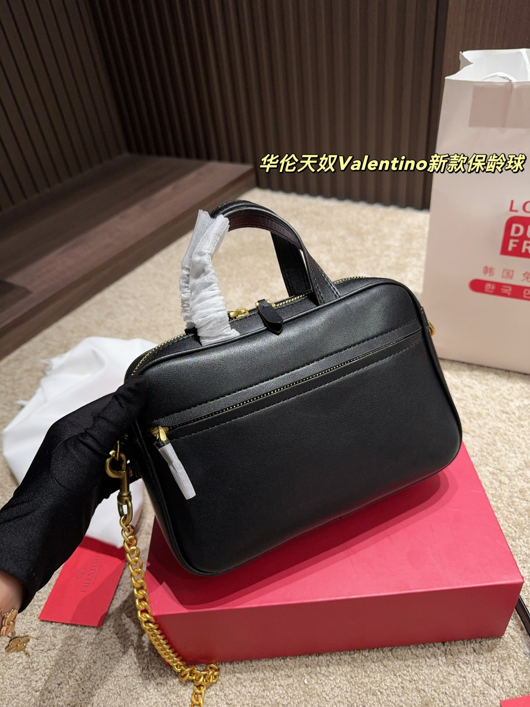P190配盒⚠️尺寸23.16 华伦天奴Valentino新款保龄球